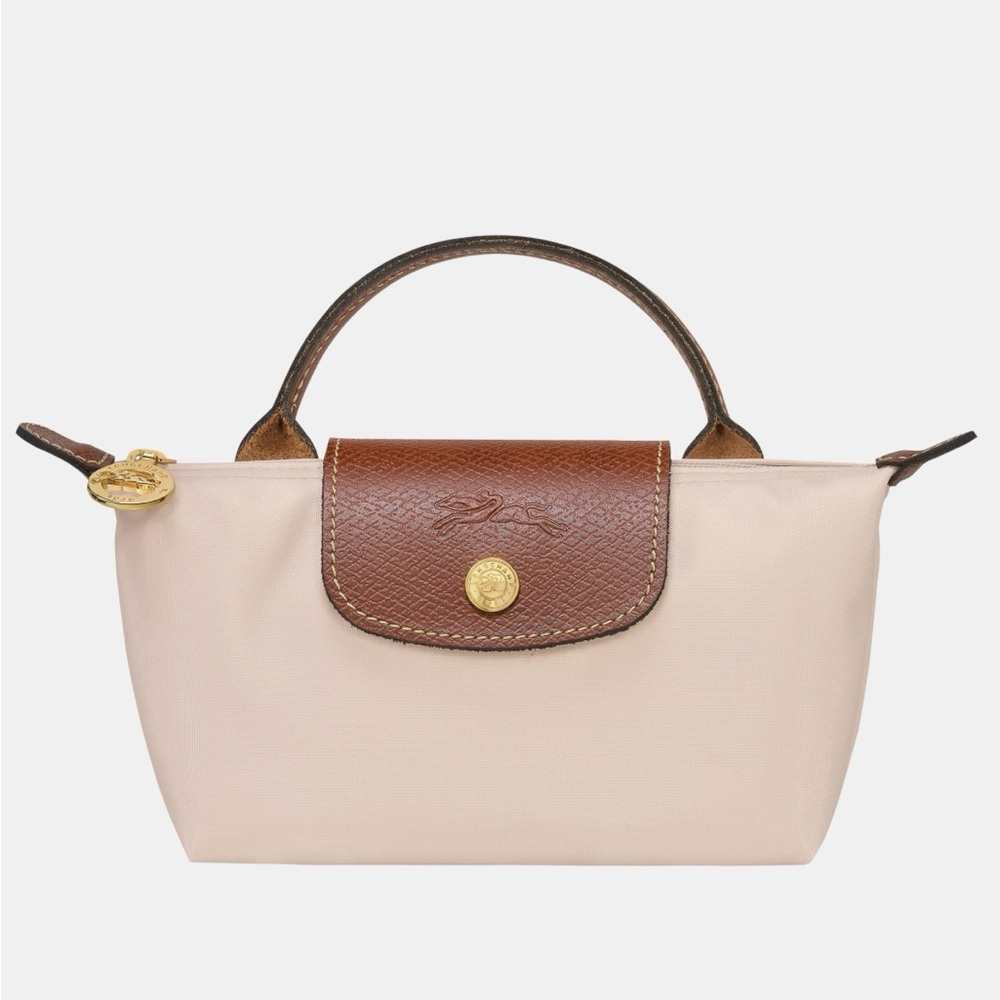 LE PLIAGE ORIGINAL POUCH WITH HANDLE and strap- paper